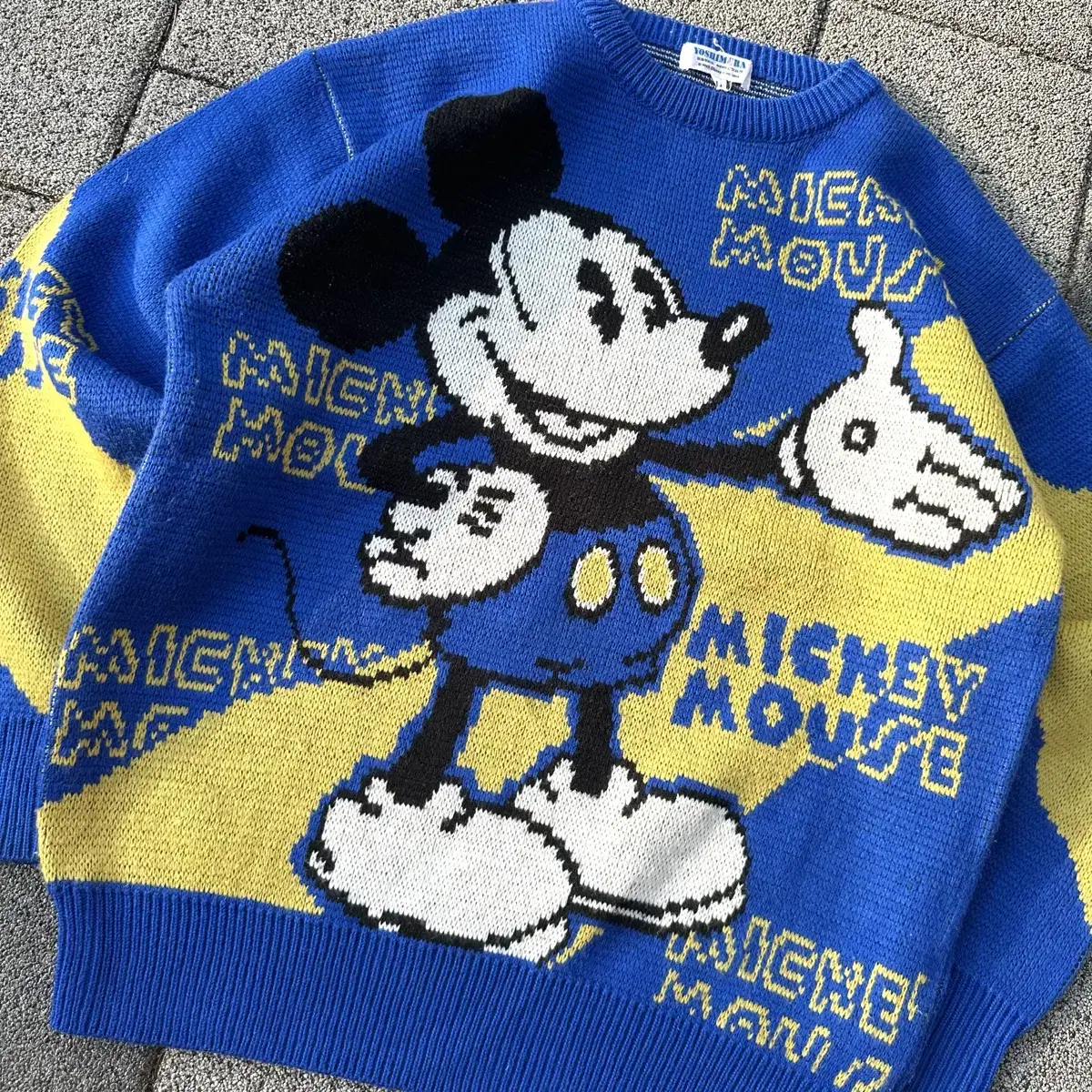 80s DISNEY YOSHIMURA 미키마우스 스웨터