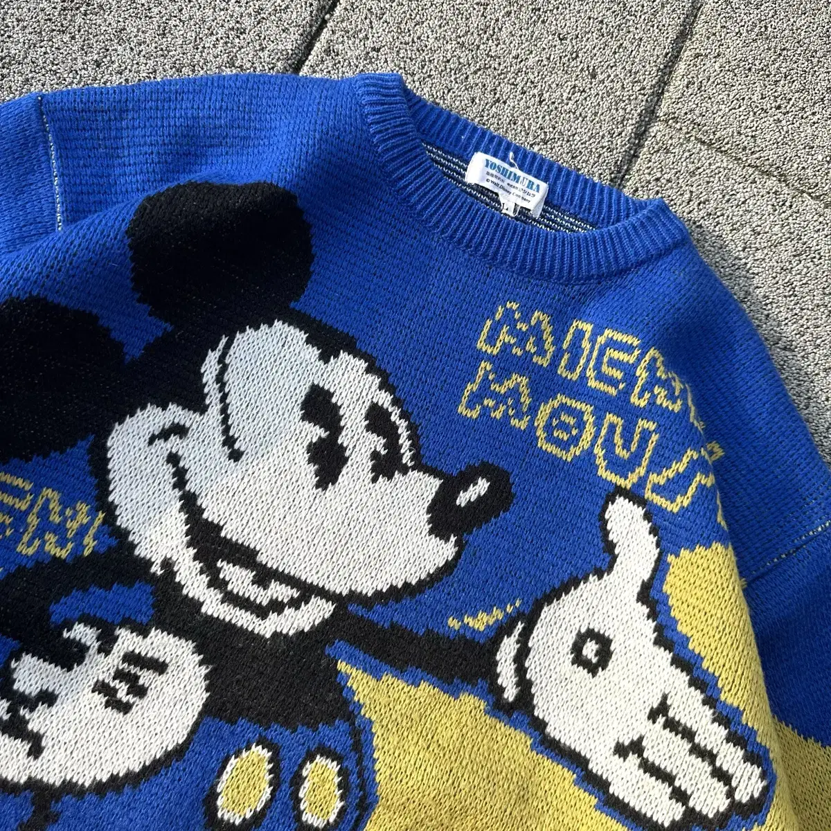 80s DISNEY YOSHIMURA 미키마우스 스웨터