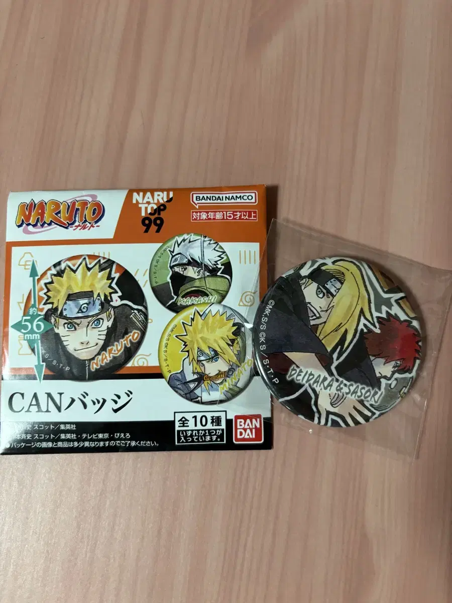 Naruto Deidara & Sasori Original Art Can Badge