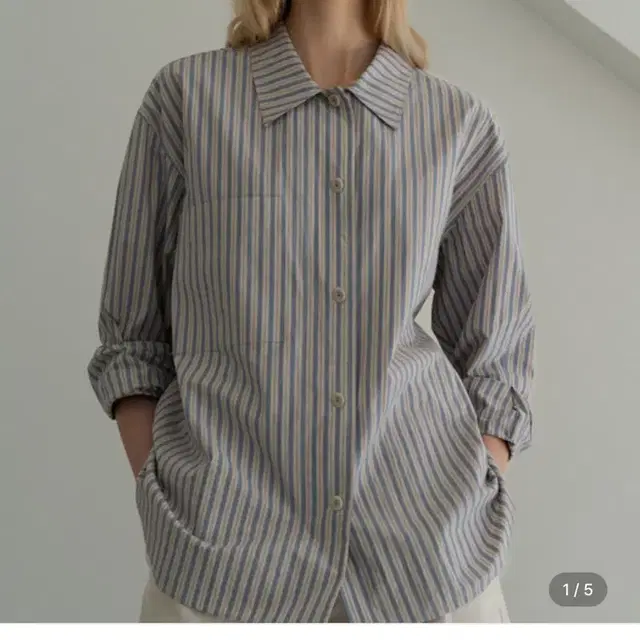 낫띵리튼 Majida stripe shirt (품절)(오늘까지 무료배송)