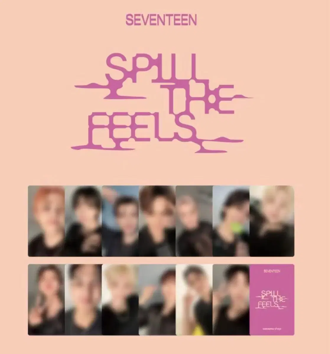 seventeen yes24 pansa pre-order benefit photocard