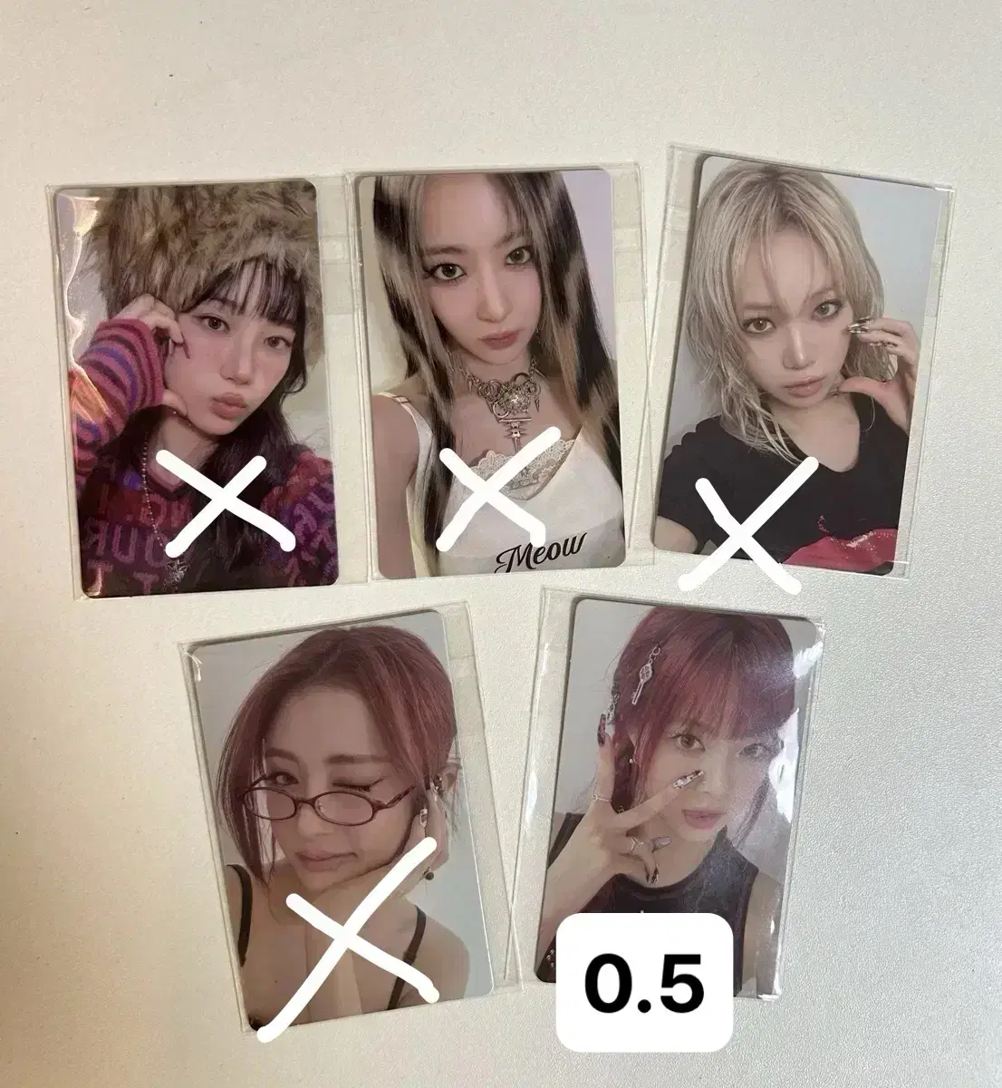 le sserafim crazy weverse luckydraw ld photocard wts 4집 crazy