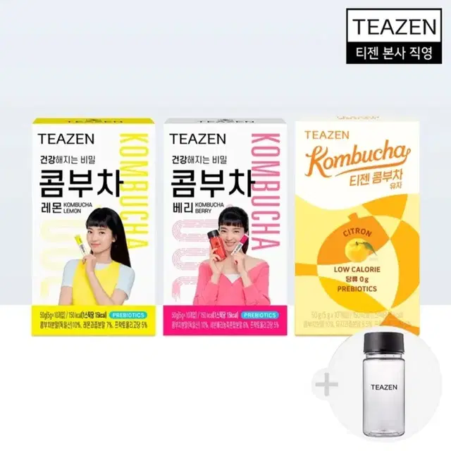 번개최저가 티젠콤부차30T레몬10T+베리10T+유자10T 5990원