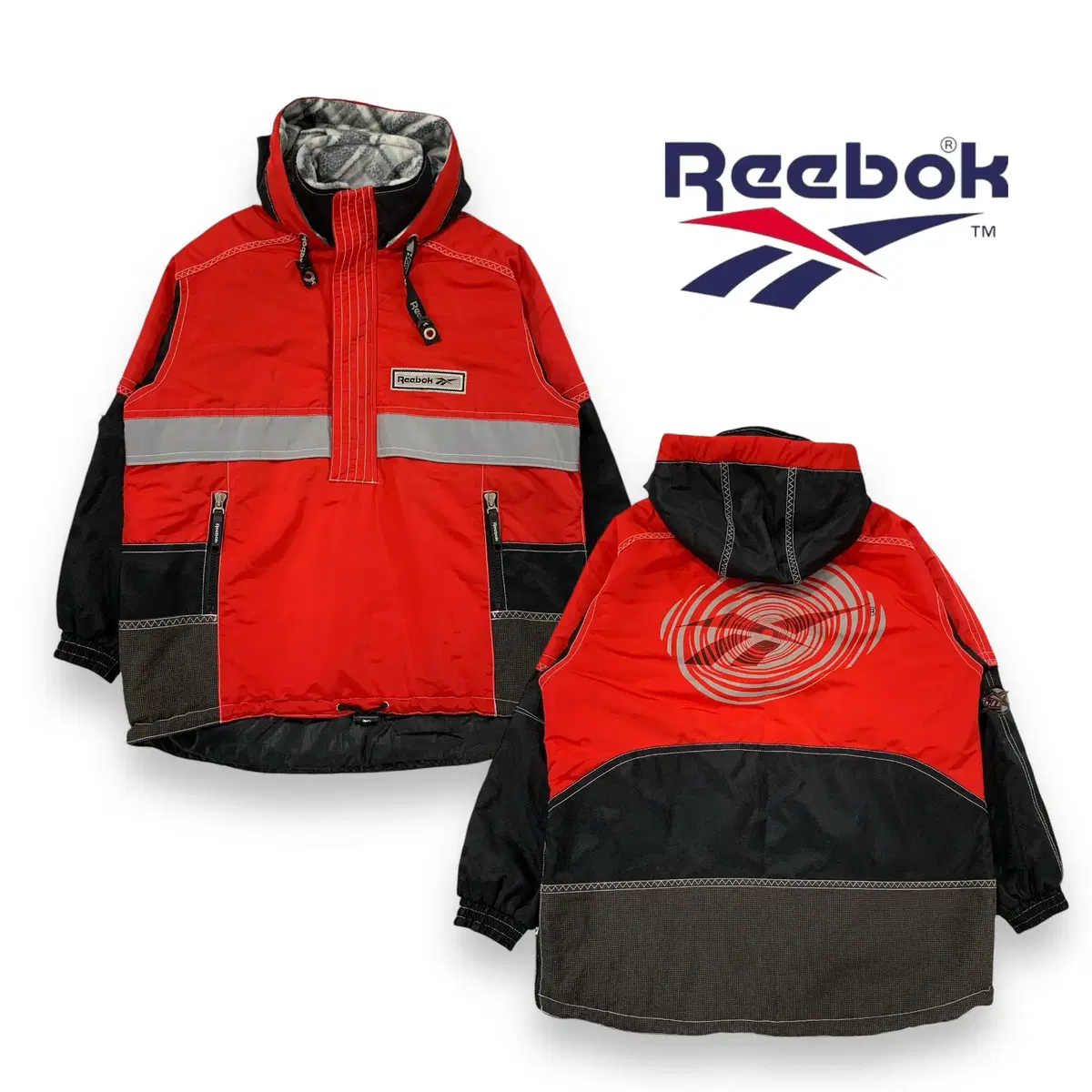 Reebok Old School Anorak Jumper