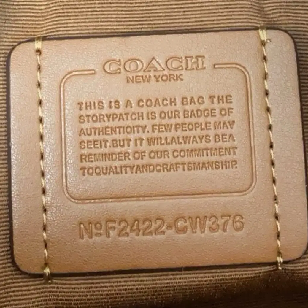 코치 COACH CW376 여자 가방 시그니처 Rowan 사첼 토트 크로