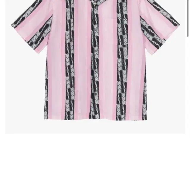 스투시DECO STRIPED SHIRT(데코스트라이프 셔츠) PINK