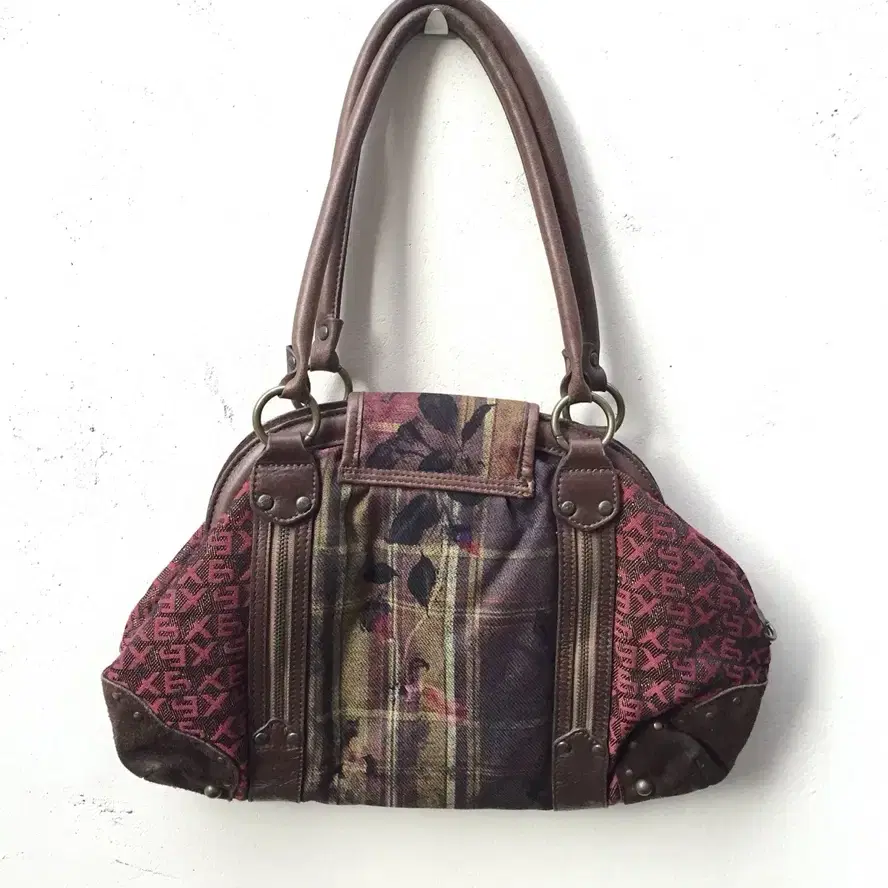 Vintage funky patchwork bag