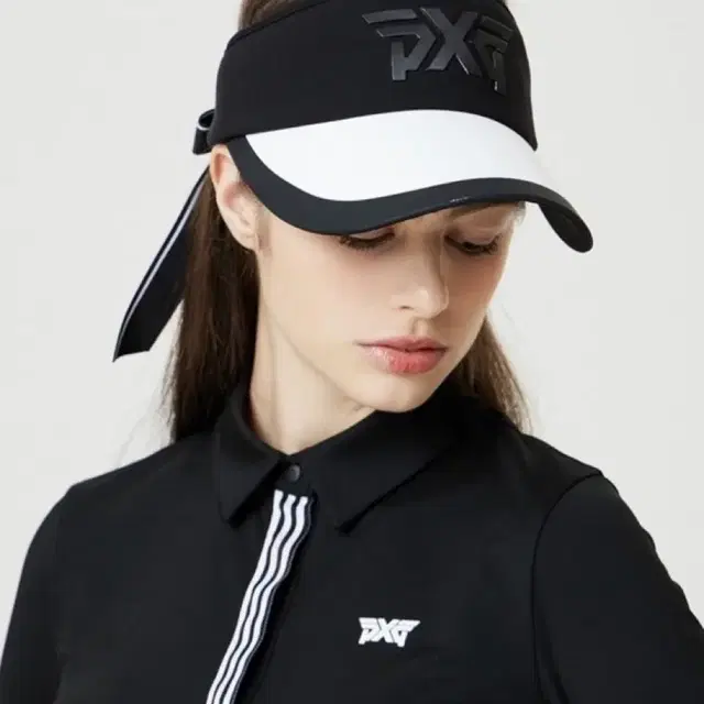 PXG 골프 여성 블록 와이드 바이저