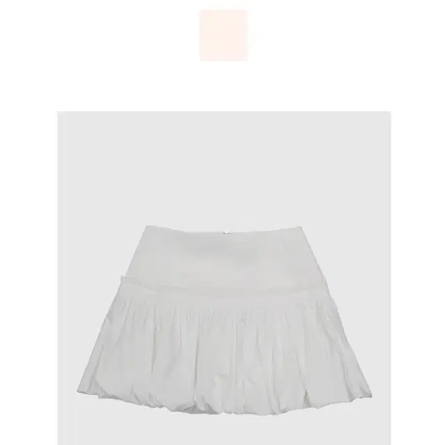 프레클 balloon mini skirt