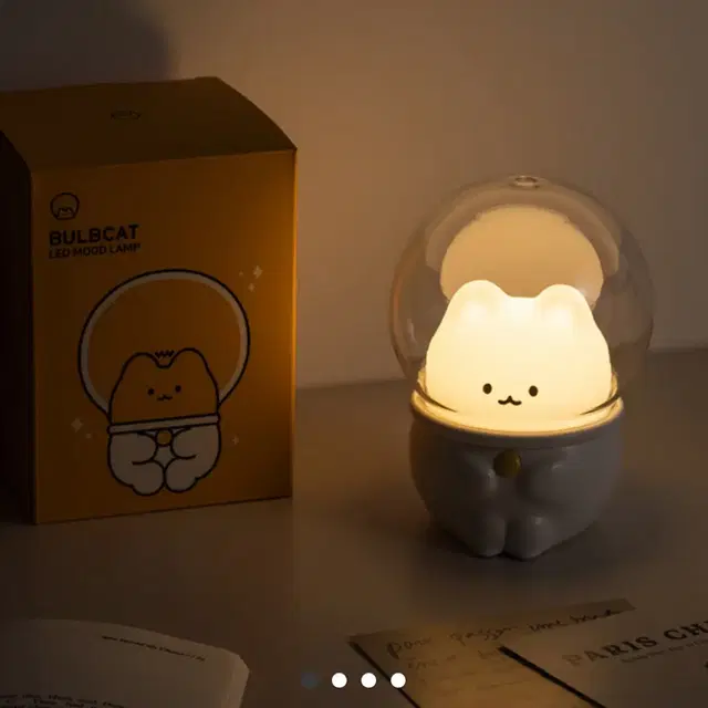 [새상품] 전구냥이 LED 무드등