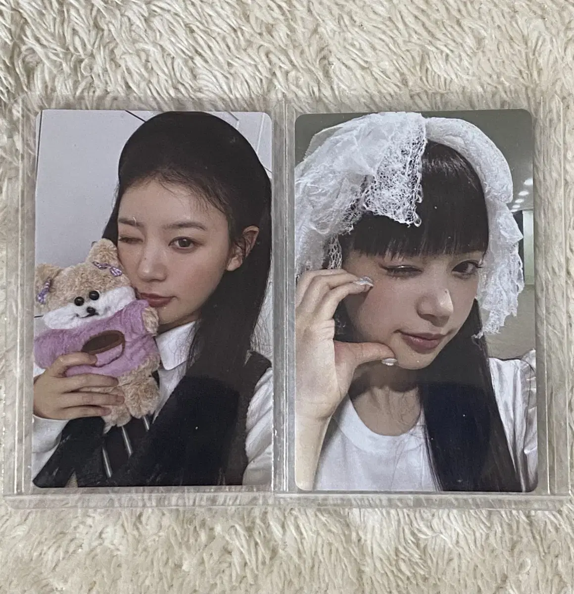 (Hooray!!) Eyelet Mocha photocard bulk (Chapter 4) WTS