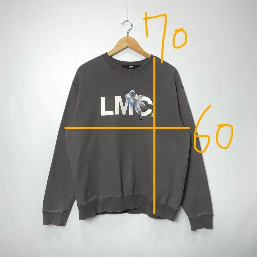 남성 M / LMC 맨투맨