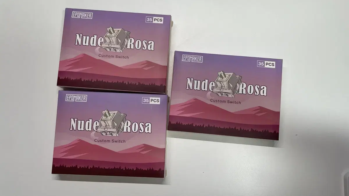 에포메이커 Nude Rosa 저소음 리니어 105ea 스위치