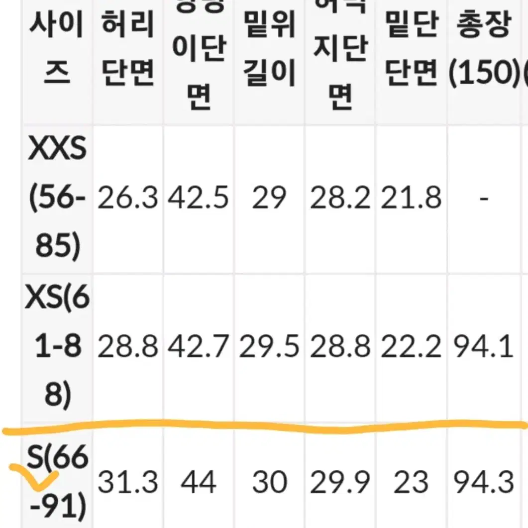 세미와이드 부츠컷 청바지