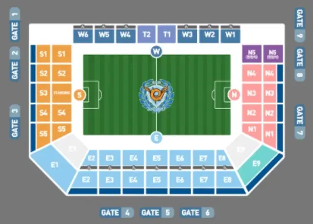 10/6 k리그 대구fc vs 전북현대 E1구역 2연석 양도