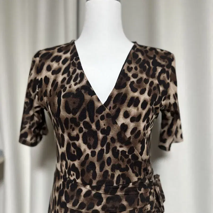 (시즌off 30%세일) brown leopard dress