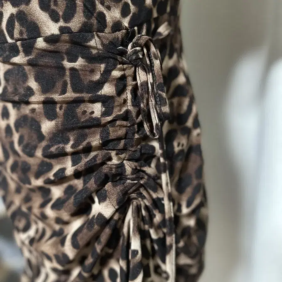 (시즌off 30%세일) brown leopard dress