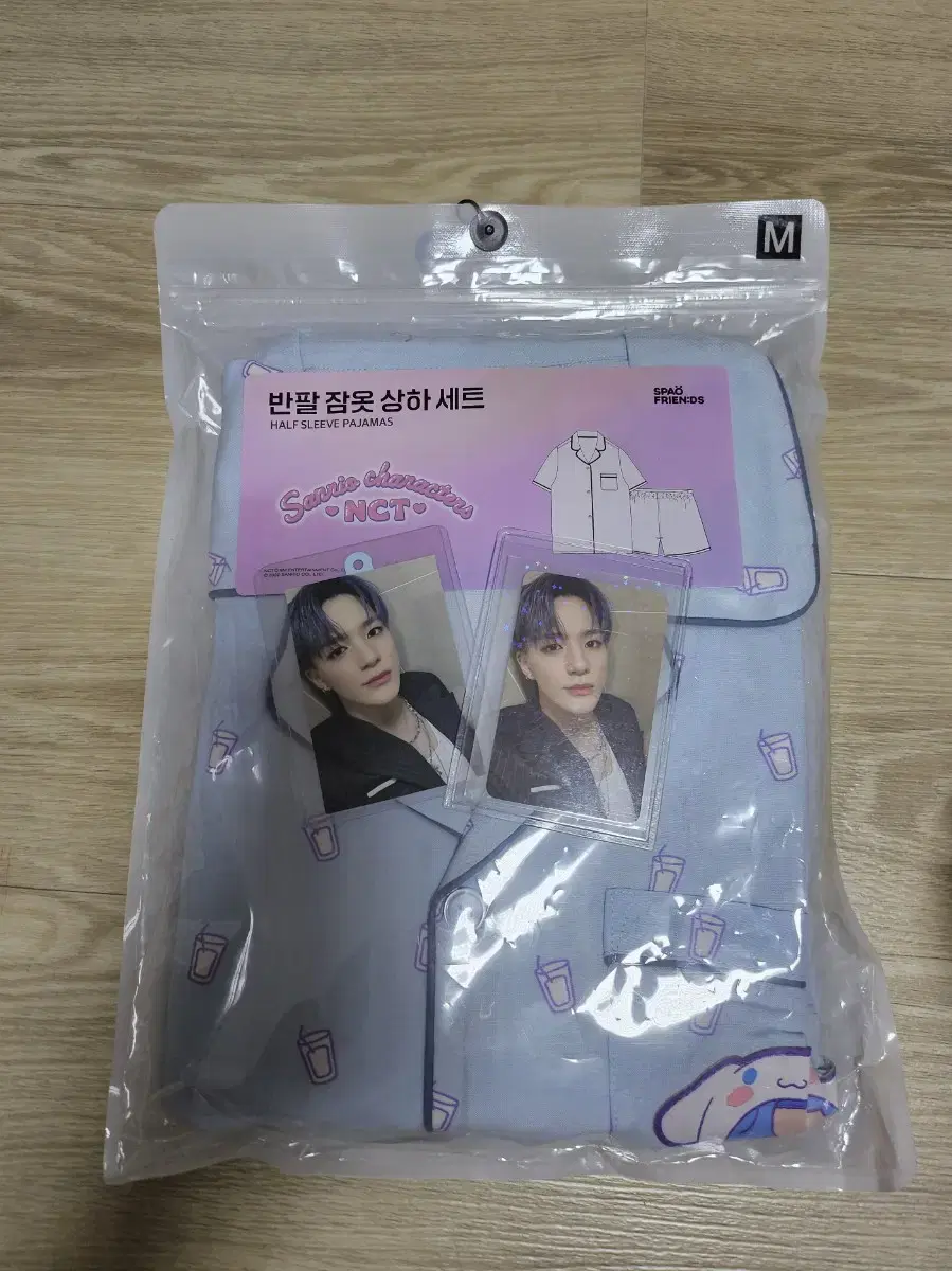 NCT jeno San Rio short sleeve pajamas (unsealed) for sale (photocard included!).