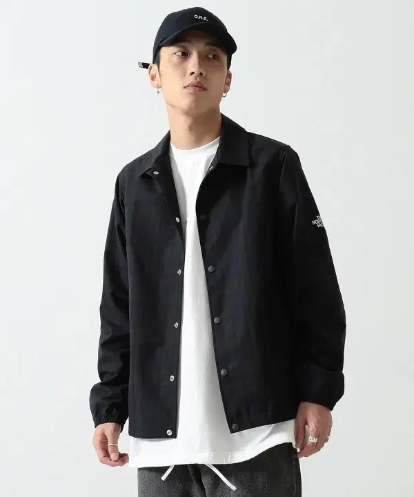 The North Face Perflabel Beams Coach Jacket Blackwatch Pattern