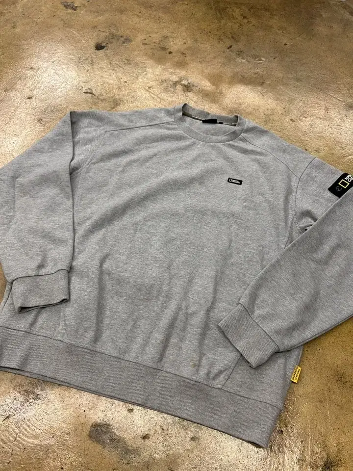 [Authentic/2XL] National Geographic Man to Man Gray