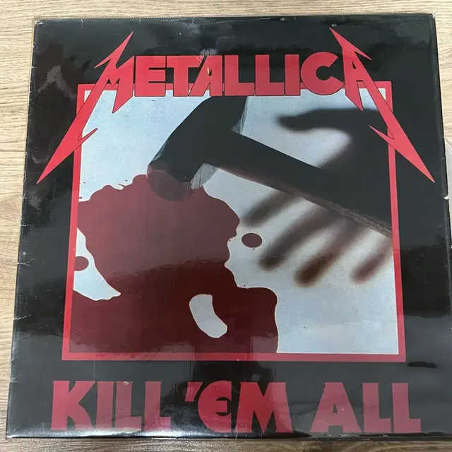 Metallica - Kill'em All (1983 미스프린트 레어템)