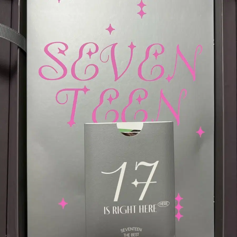 세븐틴 베스트앨범 17 IS RIGHT HERE 개봉앨범 판매 양도