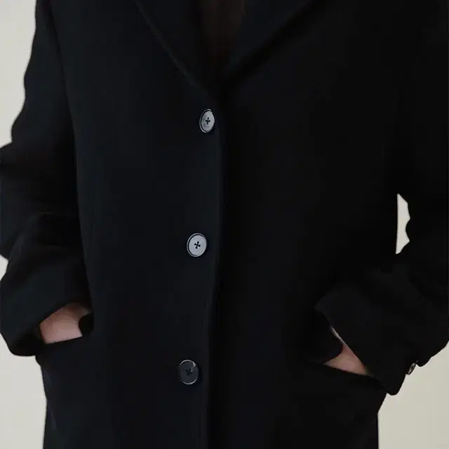 LO61 코트(Wool single coat)