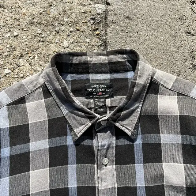 POLO JEANS BIG SIZE CHECK SHIRT 폴로빅사이즈셔츠