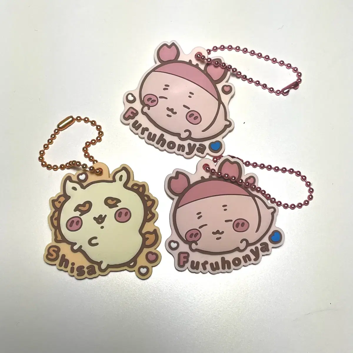 Chiikawa Shishakani Rubbermas Gummy Rubber Keyring