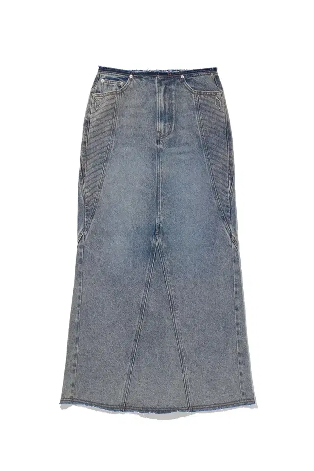 미스치프 데님스커트 MAXI DENIM SKIRT LIGHT BLUE