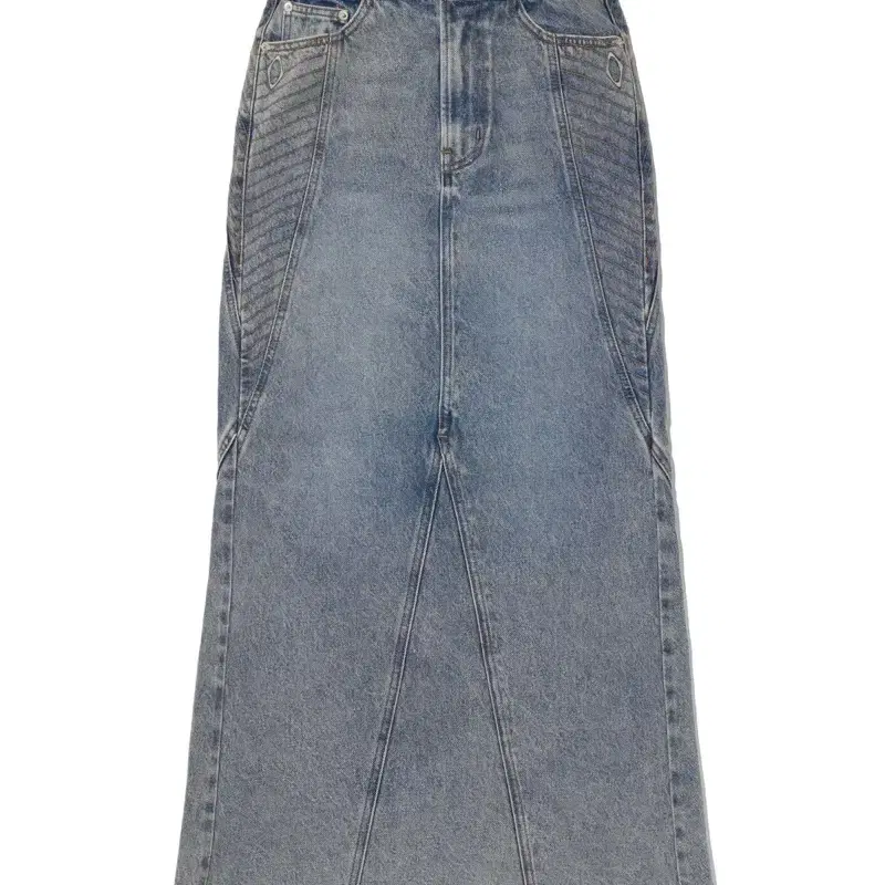 미스치프 데님스커트 MAXI DENIM SKIRT LIGHT BLUE