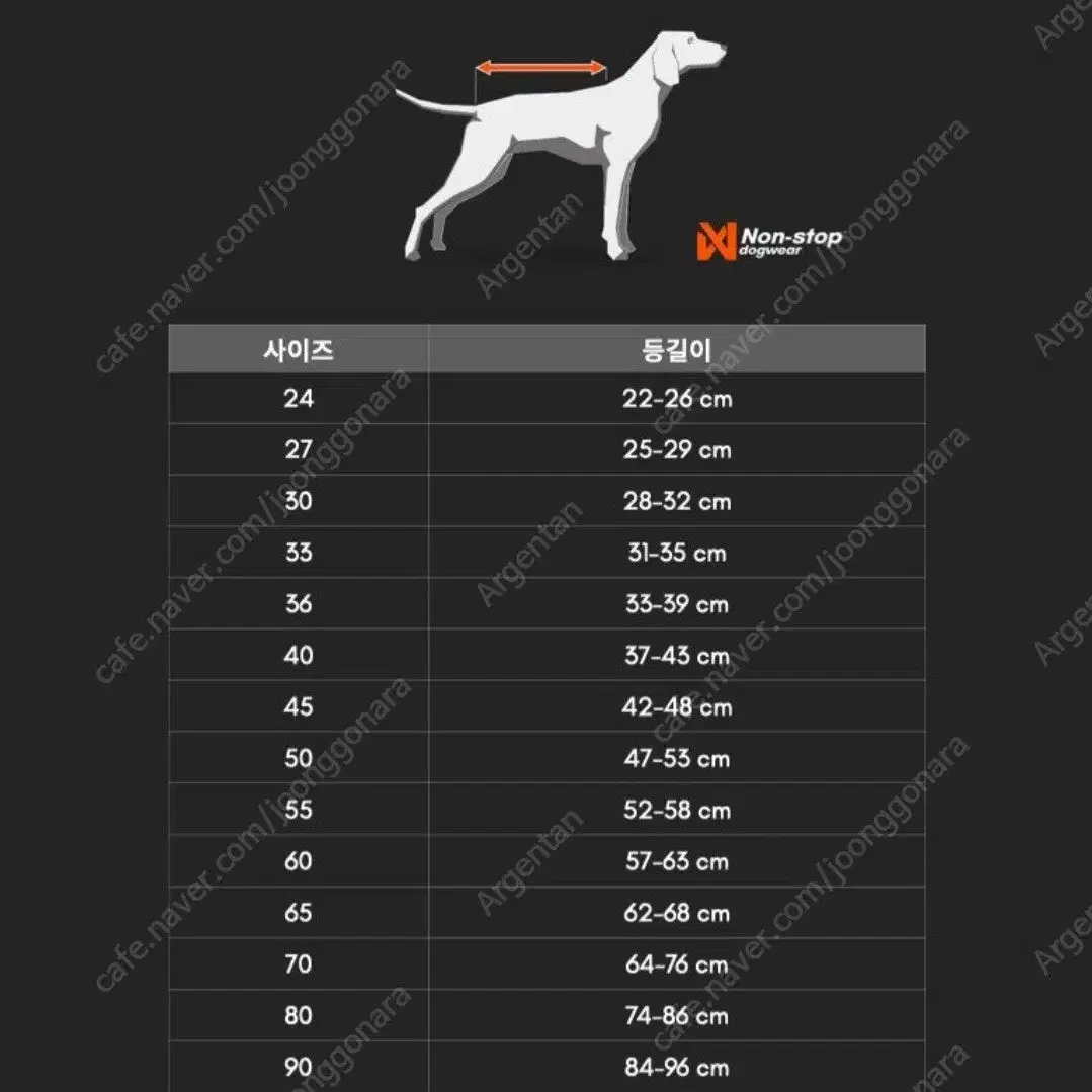 논스톱 도그웨어 피오르드 레인코트 우비 45