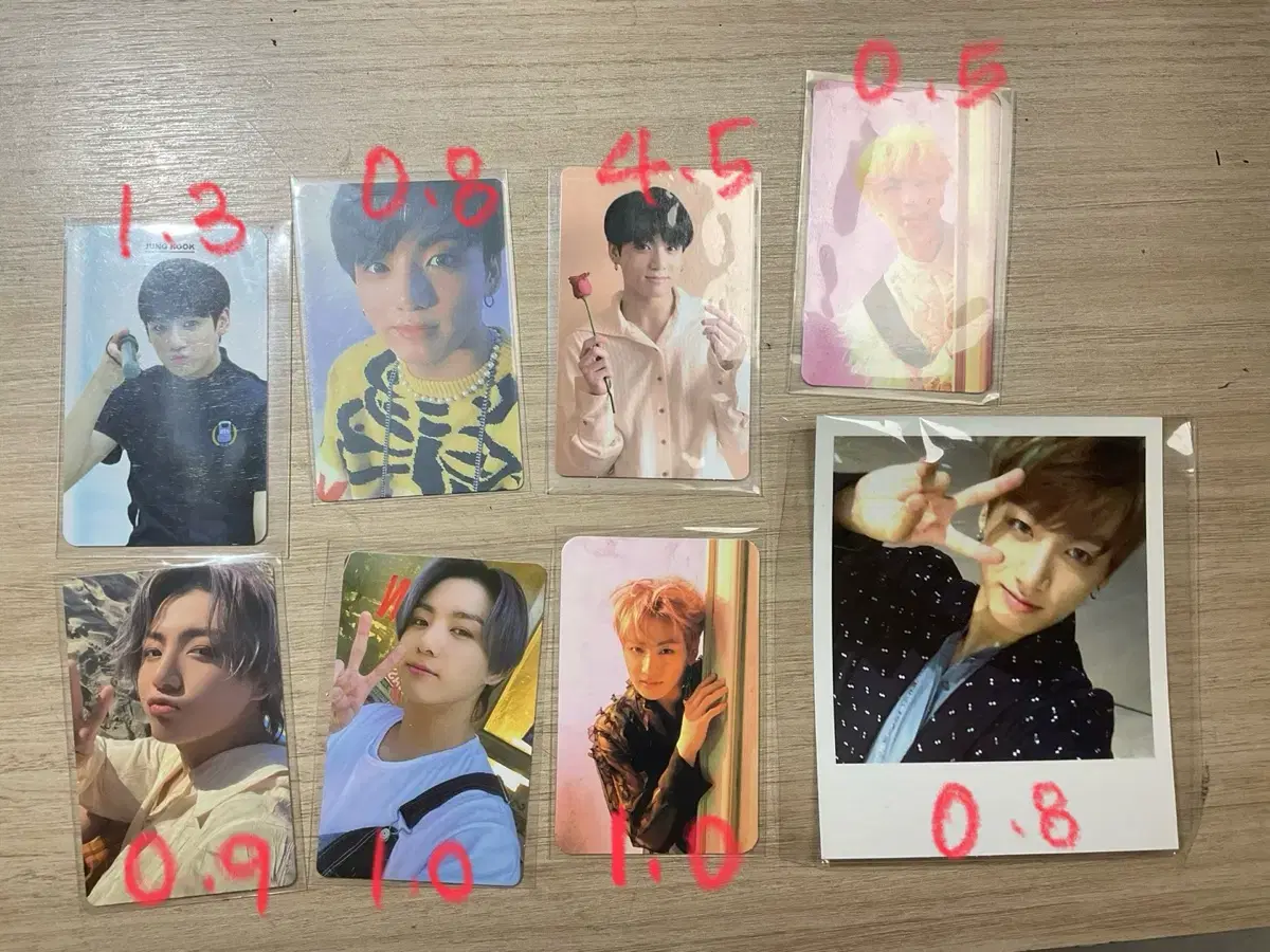 Bangtan jungkook photocard bts Persona Butter Memories Golden Hwayang Yeonhwa