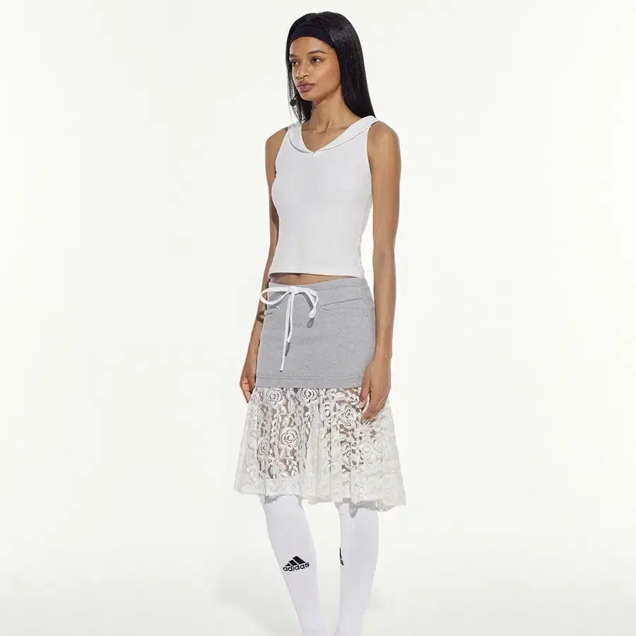 런웨이티켓  TinkerBell Sweat Lace Skirt S 팅커벨