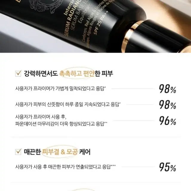 새상품 ) 바비브라운 인텐시브 세럼 레디언스 프라이머 40ml 톤업 모공