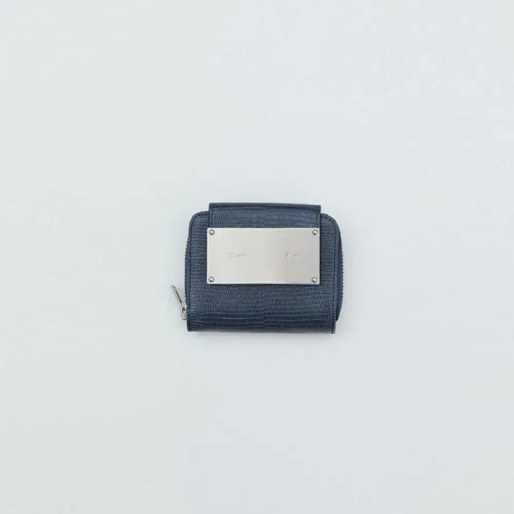 마뗑킴 컴팩트 월렛 블루 COMPACT WALLET IN BLUE