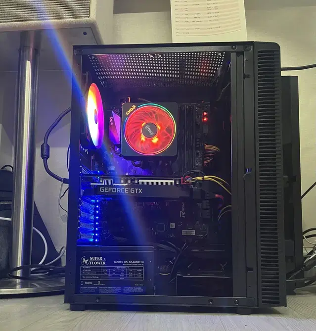 AMD 라이젠 5800X 32기가 1660ti PC