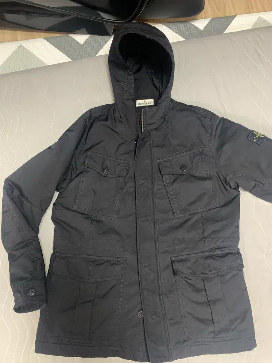 [XL]Stone Island David T.C. Hooded Jacket