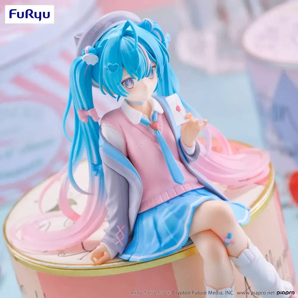 Miku Love Blazer Noodle Stopper Figure (Sakura Minesweeper)