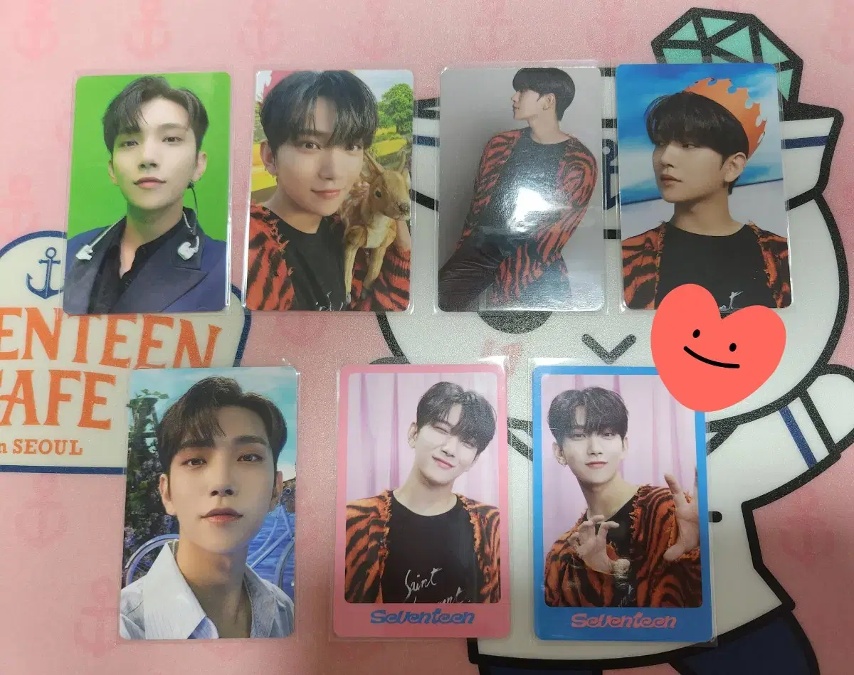 [SVT] seventeen joshua dicon photocard set