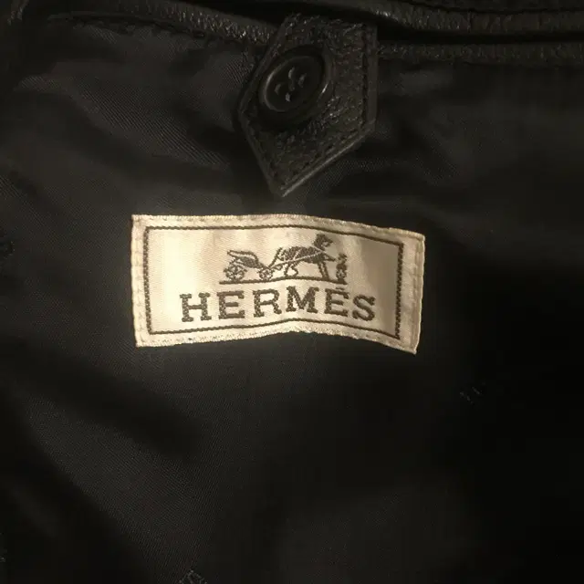 HERMES 에르메스 재킷(더블 레더-버팔로 스킨)52 사이즈(해외발송)