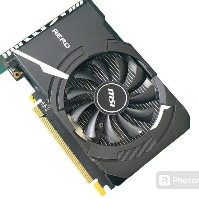 MSI 지포스 GT1030 에어로 OC D4 그래픽카드 A급