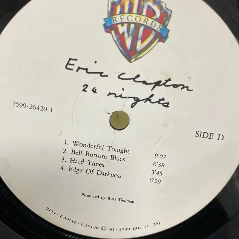 ERIC CLAPTON LP / C2108