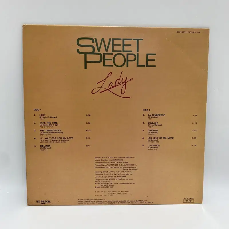 SWEET PEOPLE LP / AA3208