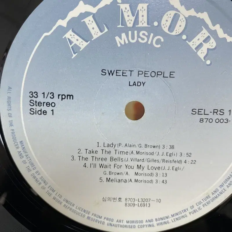 SWEET PEOPLE LP / AA3208