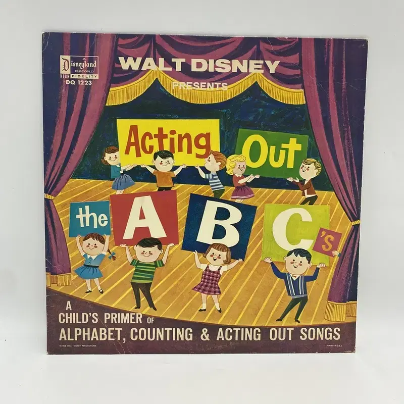 THE ABC WALT DISNEY  LP / AA5595