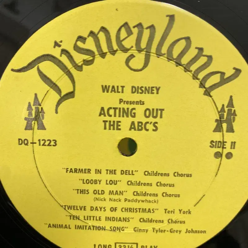 THE ABC WALT DISNEY  LP / AA5595