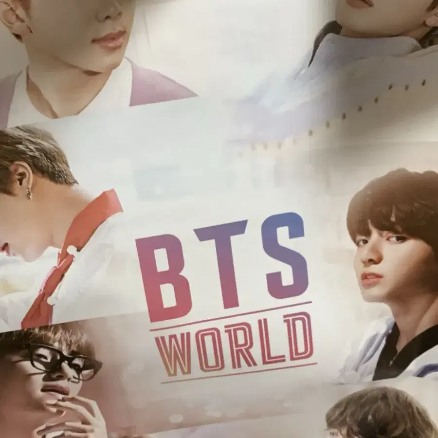 방탄 포스터 19장 일괄 (bts world, vt, 앨범 포스터 등)