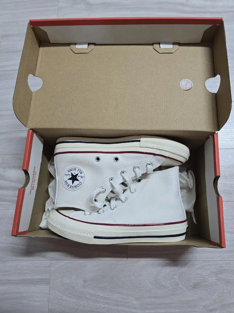 converse 컨버스 척 70 빈티지 캔버스 키즈 화이트 368984C