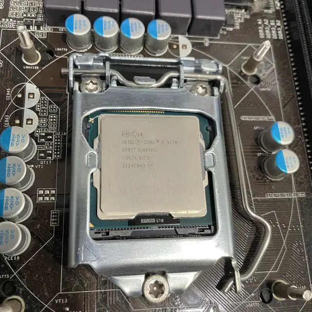 cpu 메인보드 메모리 세트 i5-3570,h77보드,12g